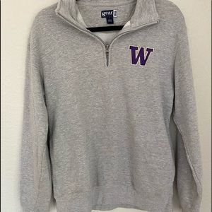 University of Washington Unisex Quarter Zip